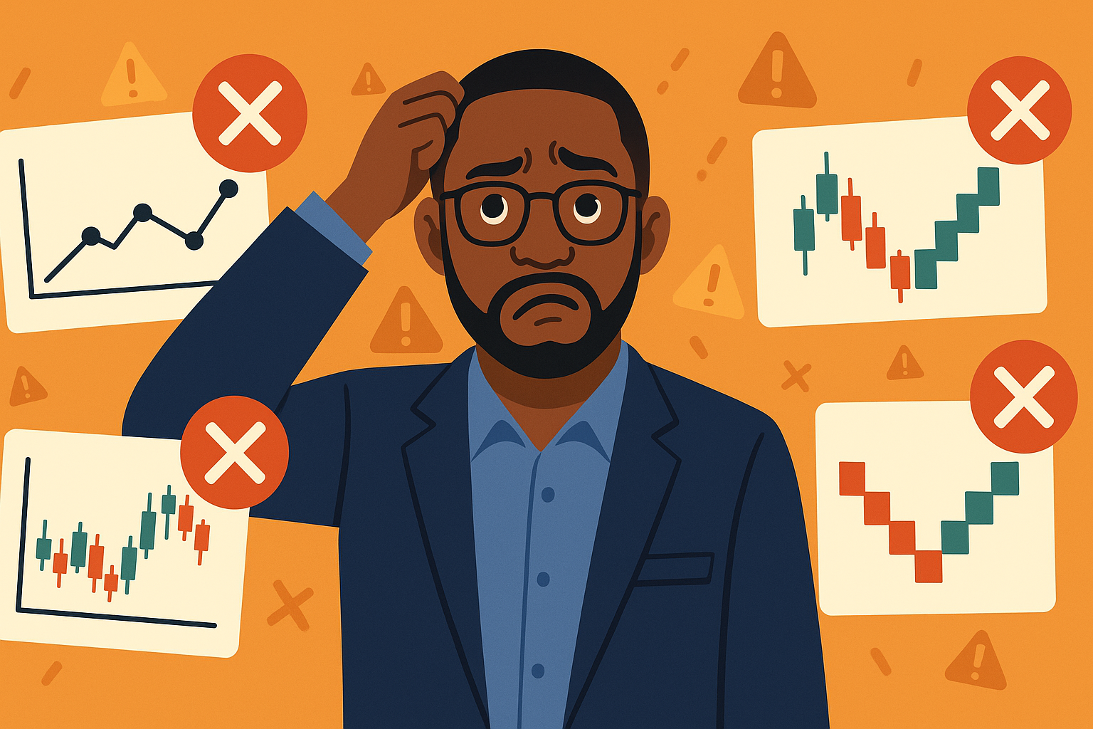 ❌ Erreur de Débutant : Utiliser le Mauvais Type de Graphique pour Votre Stratégie