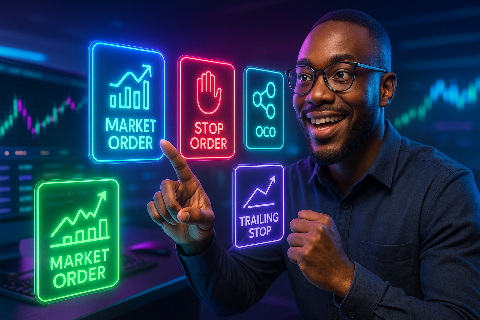 Leçon Débutant 3 - Maîtrisez Tous Les Types d’Ordres en Trading : Guide Ultime pour Optimiser vos Ex́écutions